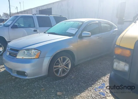 2013 Dodge Avenger Sxt из США, поврежденный, VIN 1C3CDZCG7DN526363